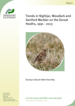 Liley Fearnley 2014 - Trends in Nightjar - Woodlark and Dartford Warbler on the Dorset Heaths 1991-2013